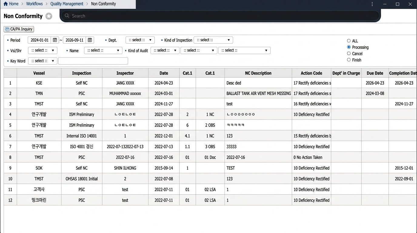 CAPA Management Demo